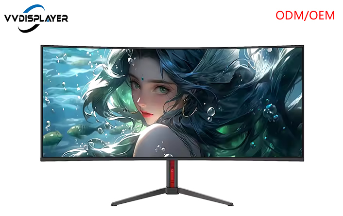 Custom 38-Inch Curved 144Hz Gaming Monitor by VVDisplayer